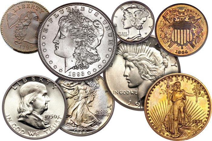 U.S. Type Coins in San Diego