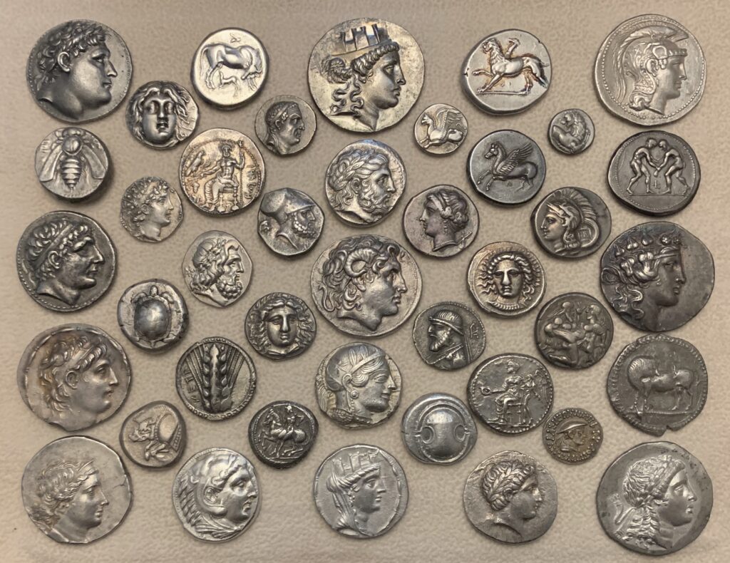 Ancient Silver Coins in San Diego